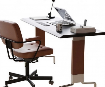 Modern Office Desk And Chair-ID:518112906