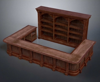 European Style Counter Bar-ID:821906093