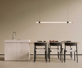 Modern Dining Table And Chairs-ID:627938032