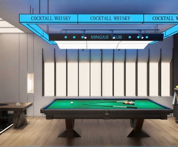 Modern Billiard Room-ID:131876957