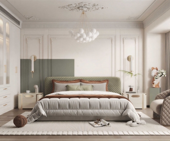 French Style Bedroom-ID:158755064