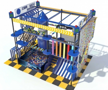 Modern Equipment For Children-ID:124363909