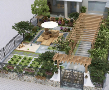 Modern Courtyard/landscape-ID:264872072