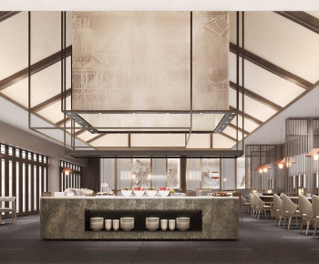 New Chinese Style Cafeteria-ID:790654907