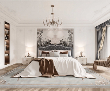 French Style Bedroom-ID:667859086