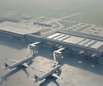 Modern Airport-ID:108481881