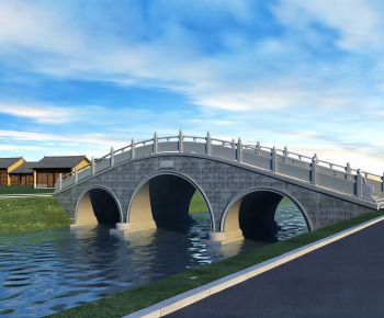 Chinese Style Bridge-ID:197365057