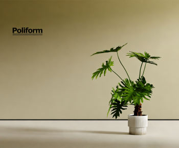 Modern Ground Green Plant Potted Plants-ID:100131065