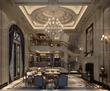 European Style A Living Room-ID:289922951