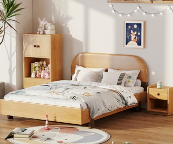 Modern Child's Bed-ID:873503926