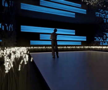 Modern Exhibition Hall-ID:722002988