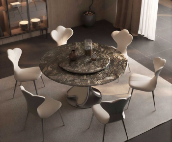 Modern Dining Table And Chairs-ID:158549078