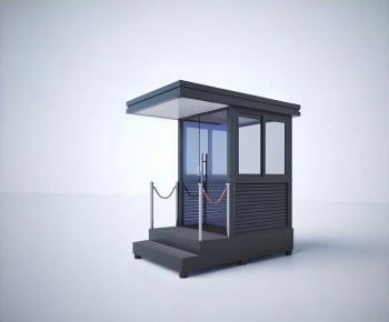 Modern Security Booth-ID:396312952
