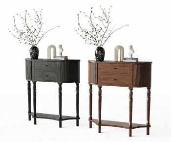 French Style Entrance Cabinet-ID:543512114