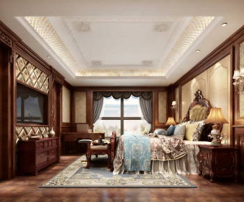 European Style Bedroom-ID:193376063