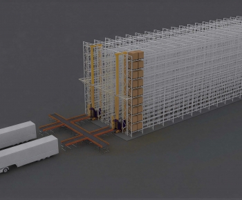 Modern Factory Floor/warehouse-ID:411174064
