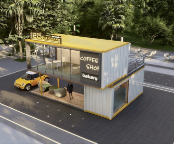 Modern Building Appearance-ID:612183091