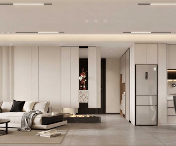 Modern A Living Room-ID:962368976