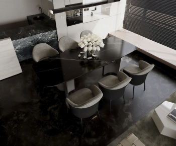 Modern Dining Table And Chairs-ID:845200069