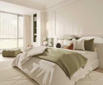 French Style Bedroom-ID:674407016