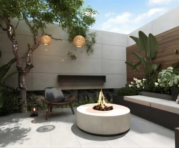 Modern Courtyard/landscape-ID:972743992