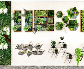 Modern Plant Wall-ID:757617002