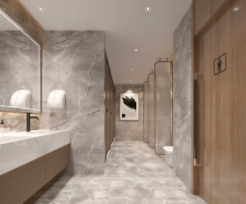 Modern Public Toilet-ID:925467011