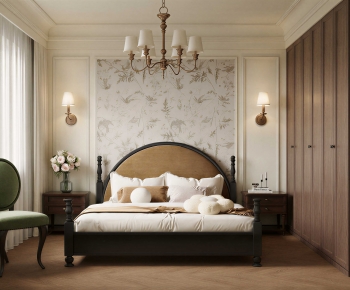 French Style Bedroom-ID:204334976
