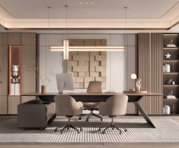 Modern Manager's Office-ID:739650779