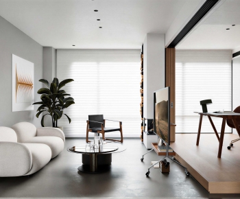 Modern A Living Room-ID:385178091