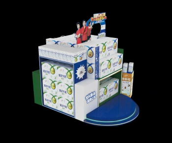 Modern Supermarket Shelf-ID:400474077