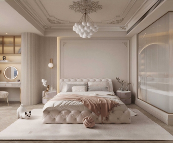 French Style Bedroom-ID:544282912