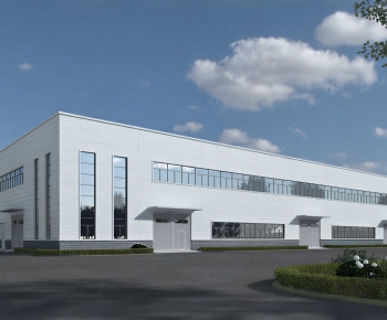 Modern Industrial Building-ID:416394955