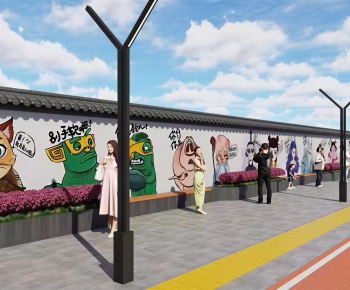 Modern Landscape Wall-ID:390264991