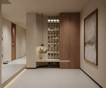 New Chinese Style Hallway-ID:347850085