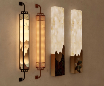 New Chinese Style Wall Lamp-ID:774451026