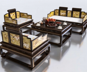Chinese Style Sofa Combination-ID:180589918