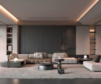 Modern A Living Room-ID:683855064