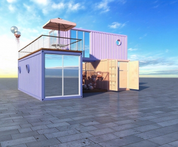 Modern Building Appearance-ID:475841052