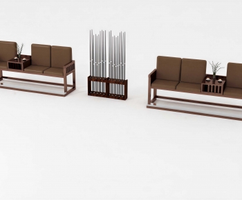 Modern Three-seat Sofa-ID:513061053