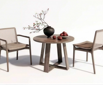 Wabi-sabi Style Leisure Table And Chair-ID:402390001