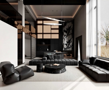Modern A Living Room-ID:861809317