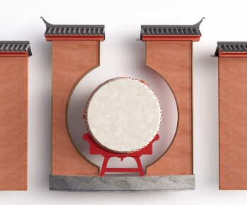 New Chinese Style Landscape Wall-ID:190514093