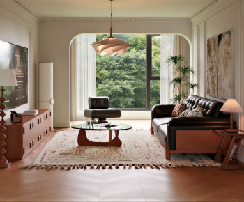 French Style A Living Room-ID:525233986