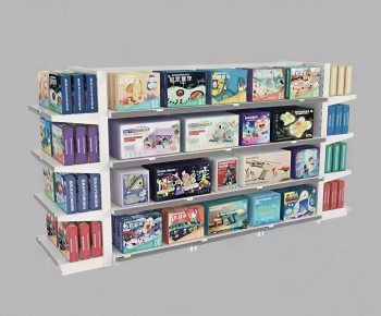 Modern Supermarket Shelf-ID:240880011