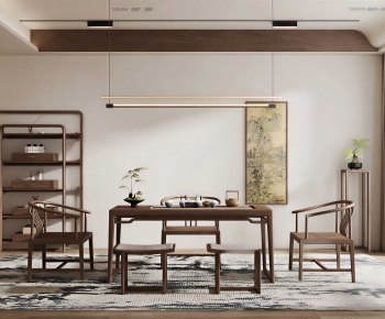 New Chinese Style Tea House-ID:127259024