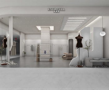Modern Clothing Store-ID:233549123