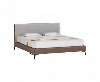 Modern Double Bed-ID:585557948