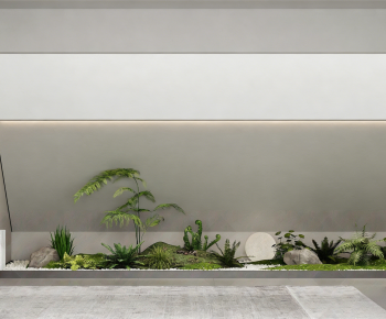 Modern Plant Landscaping-ID:384470948