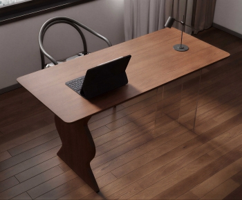 Modern Office Desk And Chair-ID:165719035